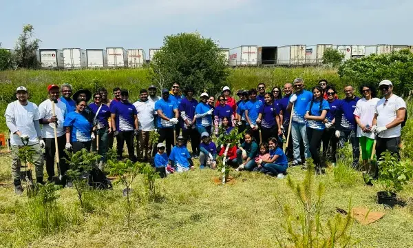 HCLTech Canada volunteers at One Tree Planted